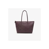 Lacoste Large L.12.12 Kadın Desenli Bordo Omuz Çantası