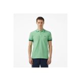 Lacoste Loose Fit Erkek Baskılı Açık Yeşil Polo