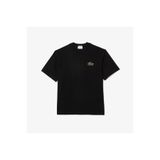 Lacoste Loose Fit Erkek Siyah T-Shirt
