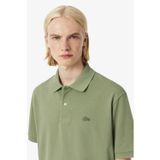 Lacoste Men's Loose Fit Kalın Pike Kumaş Polo T-Shirt Erkek Polo Yaka Tişört Yeşil