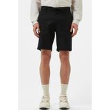 Lacoste Men's Regular Fit Black Bermuda Shorts Erkek Keten Pamuk Bermuda Şort Siyah