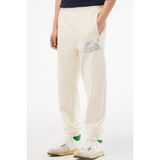 Lacoste Neo Heritage Organic Cotton Relaxed Fit Beige Sweatpants Erkek Rahat Kesim Pamuk Eşofman Altı Bej - XL
