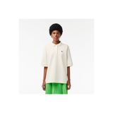 Lacoste Oversize Fit Kadın Beyaz Polo