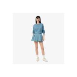 Lacoste Pleated Fleece Kadın Mavi Şort