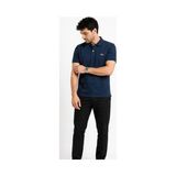 Lacoste Polo Lacivert Regular Fit Özel Logo - 2XL - 01L-Lacivert