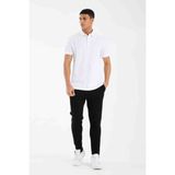 Lacoste Polo Paris Büyük Beden Beyaz - 6XL