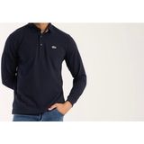 Lacoste Polo Uzun Kol Lacivert Regular Fit - XL