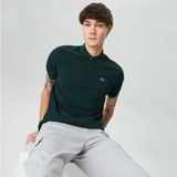 Lacoste Polo Yaka Slim Fit Erkek T-Shirt - Koyu Yeşil - XL