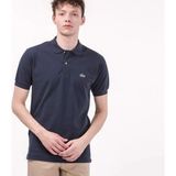 Lacoste Polo Yaka Slim Fit Erkek T-Shirt - Lacivert - 2XL
