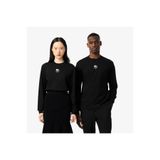 Lacoste Print Fleece Erkek Siyah T-Shirt