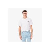 Lacoste Print Motif Erkek Beyaz T-Shirt