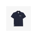Lacoste Roland Garros Çocuk Baskılı Lacivert Polo