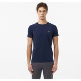 Lacoste Slim Fit Basic Erkek T-Shirt - 2XL - Lacivert