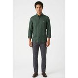 Lacoste Slim Fit Keten Gömlek - Haki - 2XL
