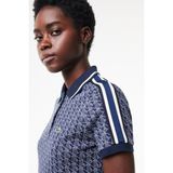Lacoste Slim Fit Polo T-Shirt Kadın Polo Yaka Tişört Lacivert - 40