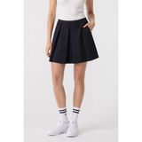 Lacoste Slim Fit Womens Skirt Dar Kesim Yırtmaçlı Kadın Kot Etek Koyu Lacivert - 42