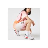 Lacoste Sport Kadın Slim Fit Desenli Açık Turuncu Tayt