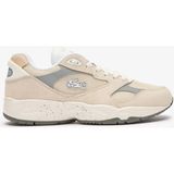 Lacoste Sport Storm 96 Lo Vintage Leather Mens Sneaker Hakiki Deri Erkek Günlük Spor Ayakkabı Krem