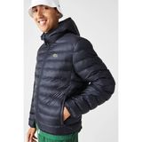 Lacoste Syntehic Fill Jacket Sabit Kapüşonlu Erkek Şişme Mont Lacivert - 52