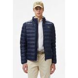 Lacoste Synthetic Fill Jacket Gizlenebilir Kapişonlu Şişme Erkek Mont Lacivert - 56