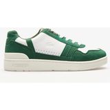 Lacoste T-Clip Leather Mens Sneaker Hakiki Deri Günlük Spor Ayakkabı Beyaz Yeşil