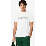 Lacoste TH0217-737 Erkek Tişört - Beyaz