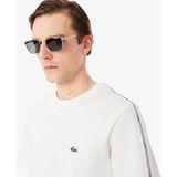 Lacoste TH0888-70V Erkek Tişört - Beyaz - XL