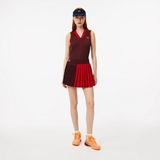Lacoste Ultra Dry Women's Plated Kadın Kırmızı Tenis Eteği - 36