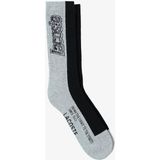 Lacoste Unisex Siyah Çorap - 44 - 46 - Gri - Siyah