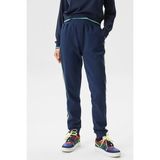 Lacoste Women's Joggers Slim Fit Renk Bloklu Organik Pamuk Kadın Eşofman Altı Lacivert - 42