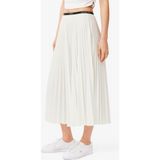 Lacoste Women's Pleated Skirt Pileli Kadın Etek Beyaz