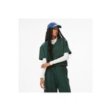 Lacoste x House of SuperStep Loose Fit Kadın Yeşil T-Shirt