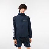 Lacosteactive Erkek Regular Fit Kapüşonlu Baskılı Lacivert Ceket - 48