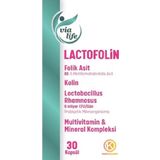 Lactofolin Folik Asit, Kolin, Probiyotik, Multivitamin 30 Kapsül