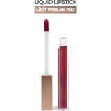 L'actone Liquid Lipstick Shiny Wirginia VA-111 / Parlak Likit Ruj - 1 Adet Oje Hediyeli