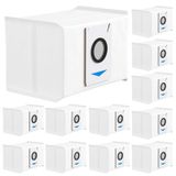 Lacvik Toz Torbaları ECOVACS DEEBOT X1 OMNI Turbo T10 T20 Omni T20/T20 Max/T20 Pro/X & T Serisi Robot Süpürge, Deebot T20 Omni Toz Torbası için 4 Katmanlı Etkili Filtrasyon