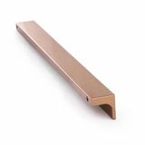 Lada Parlak Bronz Metal 224 Mm 22.4 Cm Uzun Mobilya Çekmece Dolap Kulpları Mutfak Dolabı Kapak Kulbu