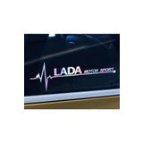 Lada Yan Yan Cam Sticker Oto Kapı 20 Cm X 7 Cm Hologram c62
