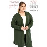 Laden Büyük Beden Kadın Yazlık ikili Broşlu Anne Takım Nefes Alan Bürümcük Kumaş Pantolon Hırka Haki