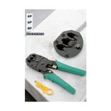 Lades Medya Modacar Kablo Sıkma ve Soyma Pensesi Rj-11-Rj-12-Rj-45 4p 6p 8p
