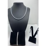 Ladidaa Baget Su Yolu Kolye Bileklik Küpe Set