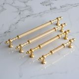 Ladin Altin Gold Metal Kulp 224 Mm-22.4 Cm Mobilya Cekmece Mutfak Dolabi Dolap Kapak Kulplari Kulbu