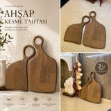 Ladora Home Ahşap Kesme Tahtası