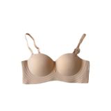 Lady Baby Straplez Kesim Destekli Dikişsiz Balensiz Toparlayıcılı İthal İz Yapmaz Sütyen