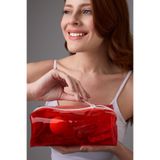Lady Beauty Makyaj Çantası Parlak Kırmızı