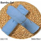 Lady Coco Bambu Kraş Şal (Bebe Mavisi) 332-119 - Çok Renkli