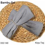 Lady Coco Bambu Kraş Şal (Koyu Taş) 332-140 - Çok Renkli