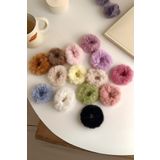 Lady Dolce LD 6lı Karışık Renk Peluş Lastik Toka