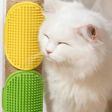 Lady Fify Kedi Köpek Için Silikon Tüy Toplama ve Yıkama Fırçası - Mavi