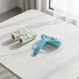 Lady Fify Kedi ve Köpek Için Ergonomik Saplı Tüy Toplama Rulosu + 2 Yedek Rulo (180 Yaprak) - Mavi